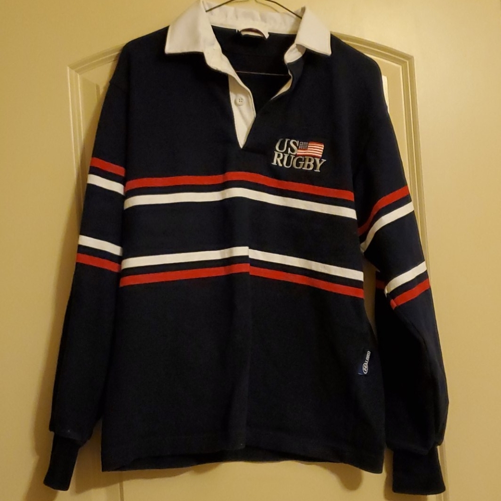 Halbro USA Rugby Long Sleeve Men's Sz Small